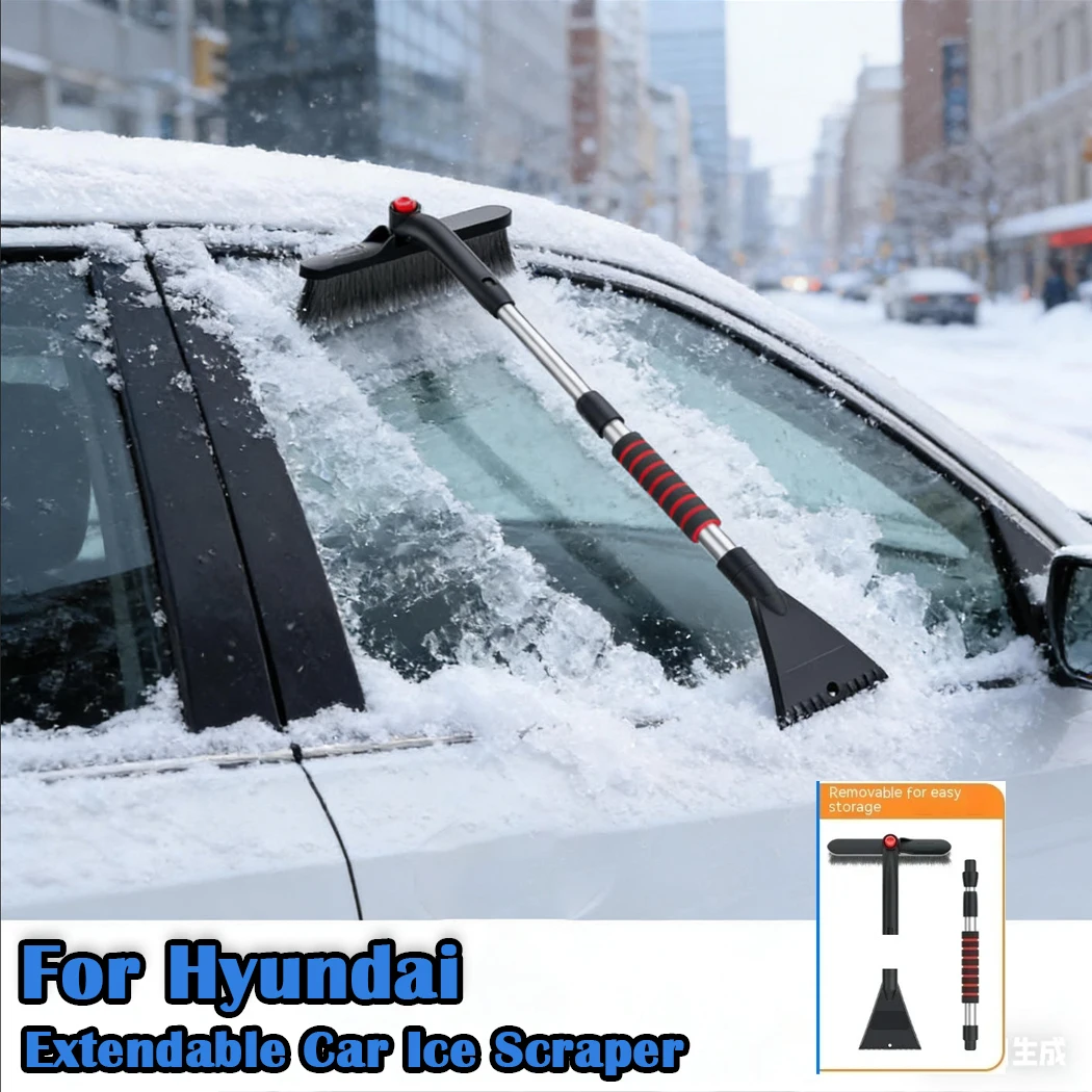 

Car Windshield Snow Extendable Winter Shovel Removes Snow Tool For Hyundai Tucson TL NX4 2015-2020 2021 2022 2023 2024 2025