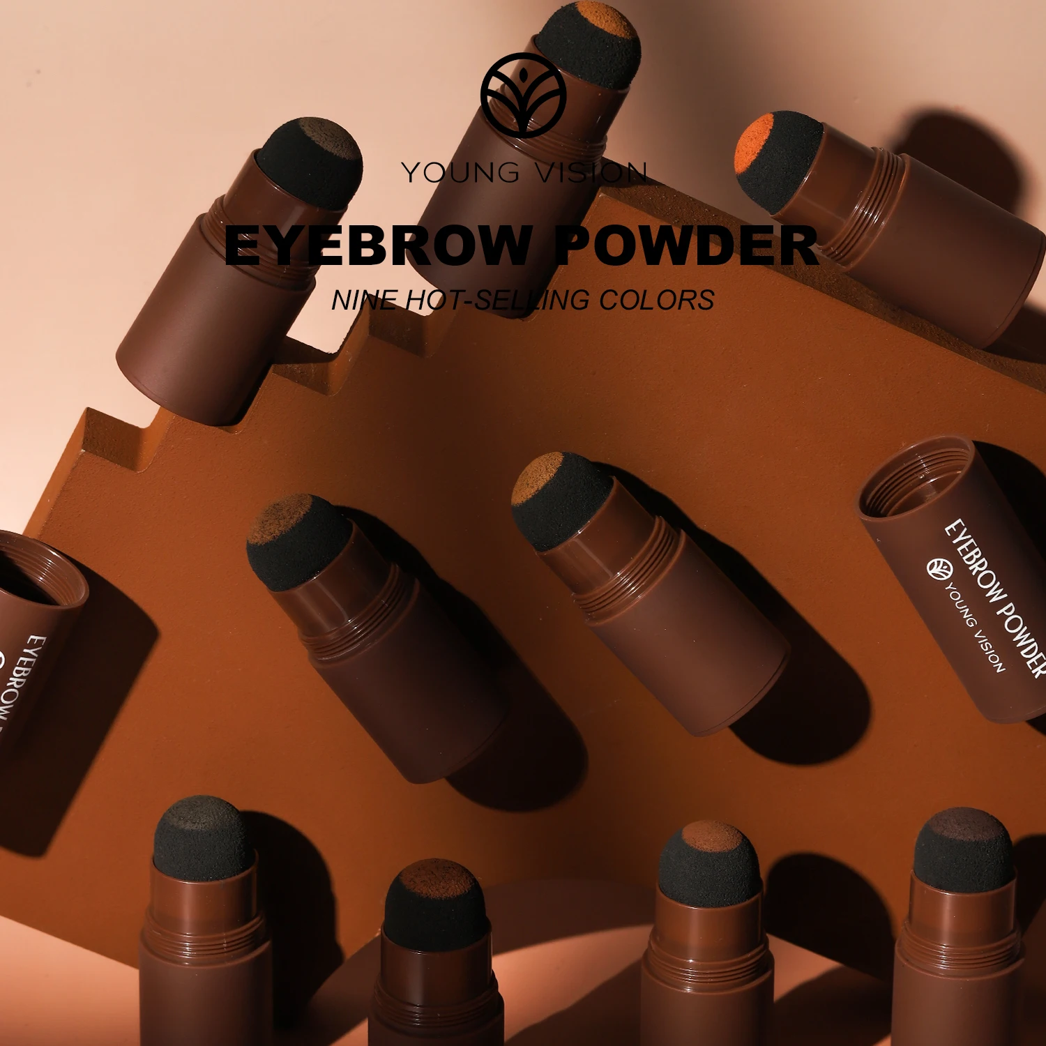 Ausgestattet mit einer stabilen Anwendungsstiftspitze – ein langlebiges, wasserfestes Augenbrauen-Make-up-Tool, das für alle Hauttöne verwendet werden kann