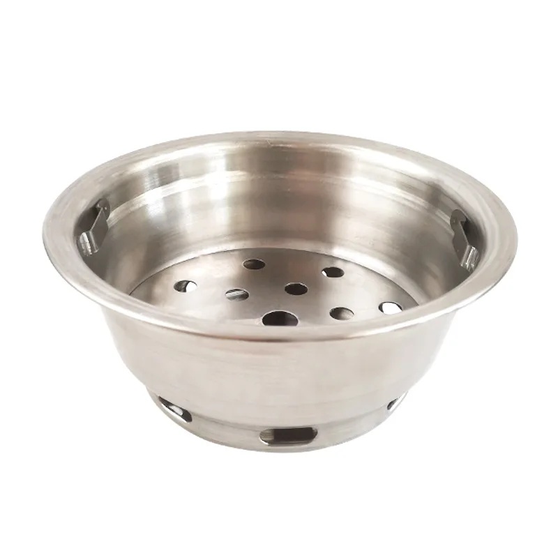 

Stainless steel charcoal plate charcoal basin
