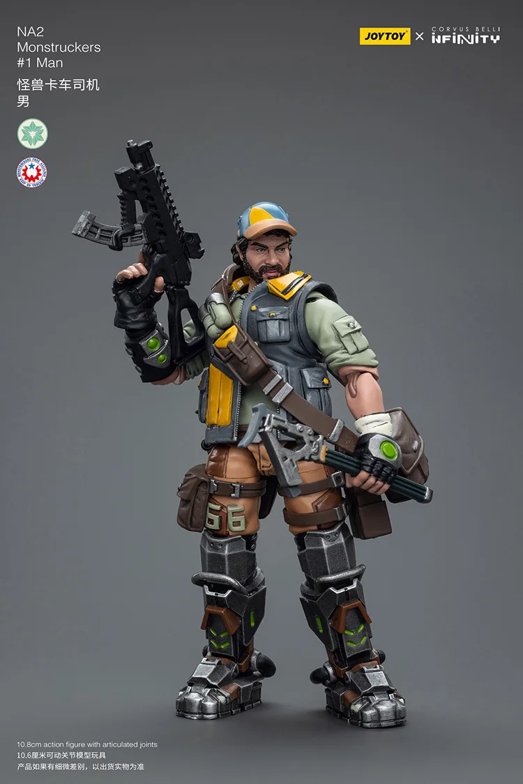 

JOYTOY Infinity NA2 Monstruckers #1Man Action Figures Original Model Doll Original Decoration Gift Collection Figura