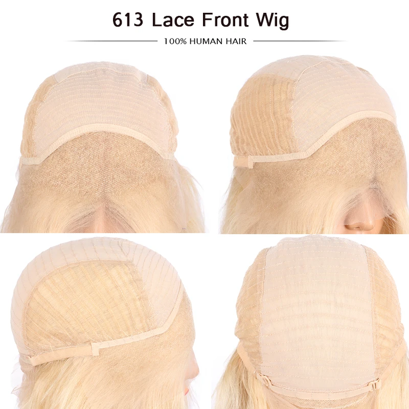 إيفا 613 HD الدانتيل الشفاف الباروكة الأمامية 13x6 شقراء مستقيم 100% خصلات الشعر المستعار الإنسان للنساء قبل قطعها 13x4 الدانتيل الجبهة الباروكات