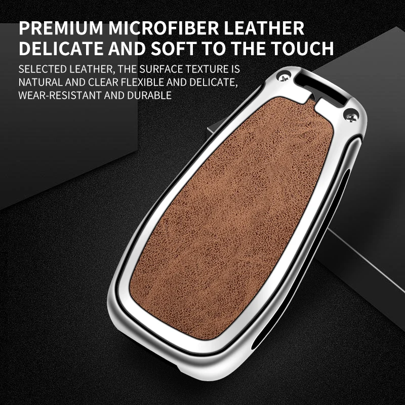 Zinc Alloy Car Key Case Cover Protector Shell for Chevrolet Cruze Cross Cobalt Captiva Spark Sonic Aveo Tracker Onix RS Malibu