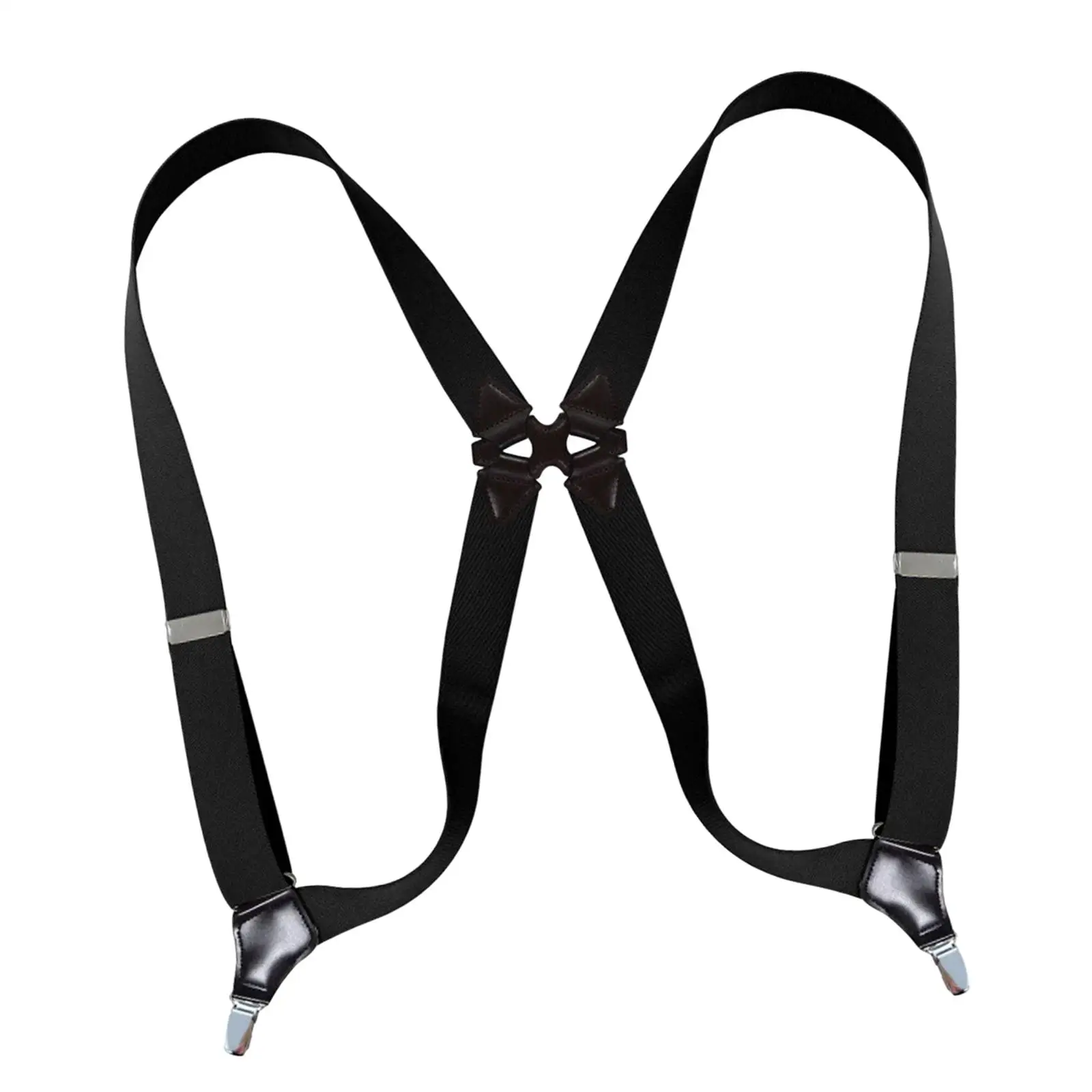 男性サスペンダー弾性ストラップ Y 字型快適な大人のバックベルト調節可能