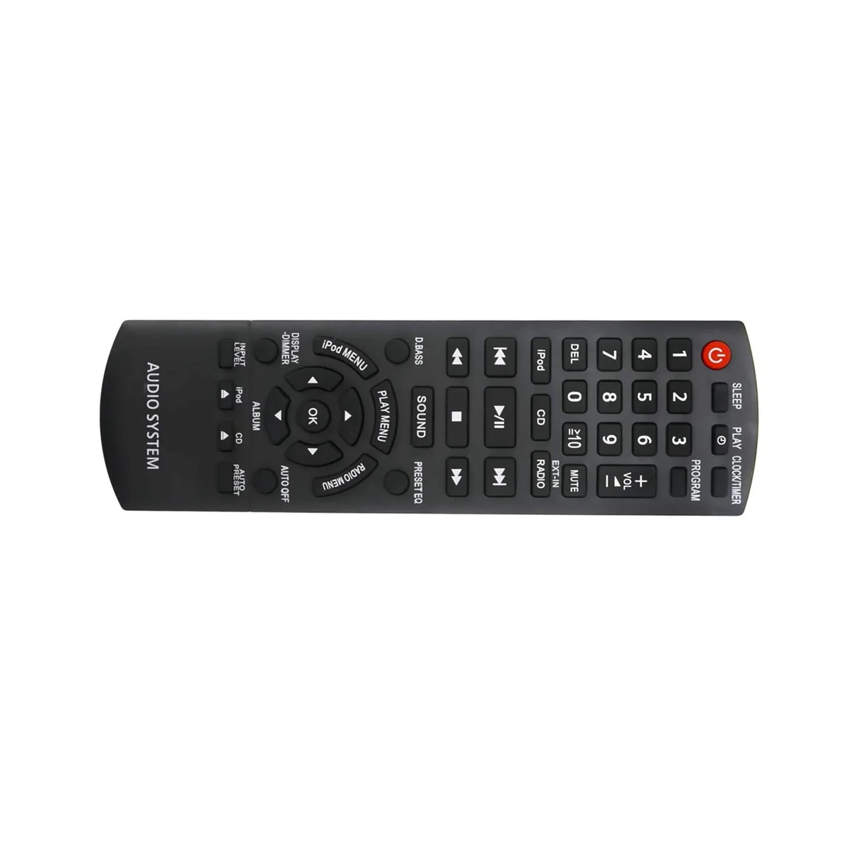 Reemplazo de Control remoto para sistema estéreo compacto Panasonic