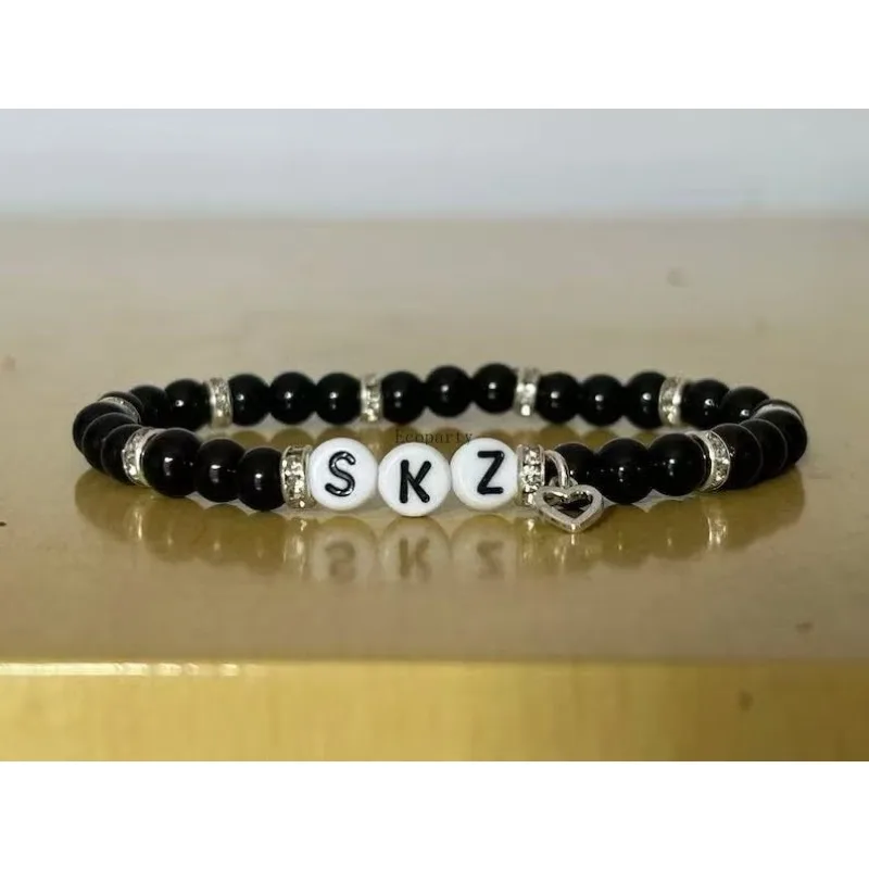 مجموعة قلادة الضالة SKZ مستوحاة من خواتم سوار Merch أقراط المشجعين الضالة للنساء إكسسوارات البوب للفتيات disfraz للهالوين