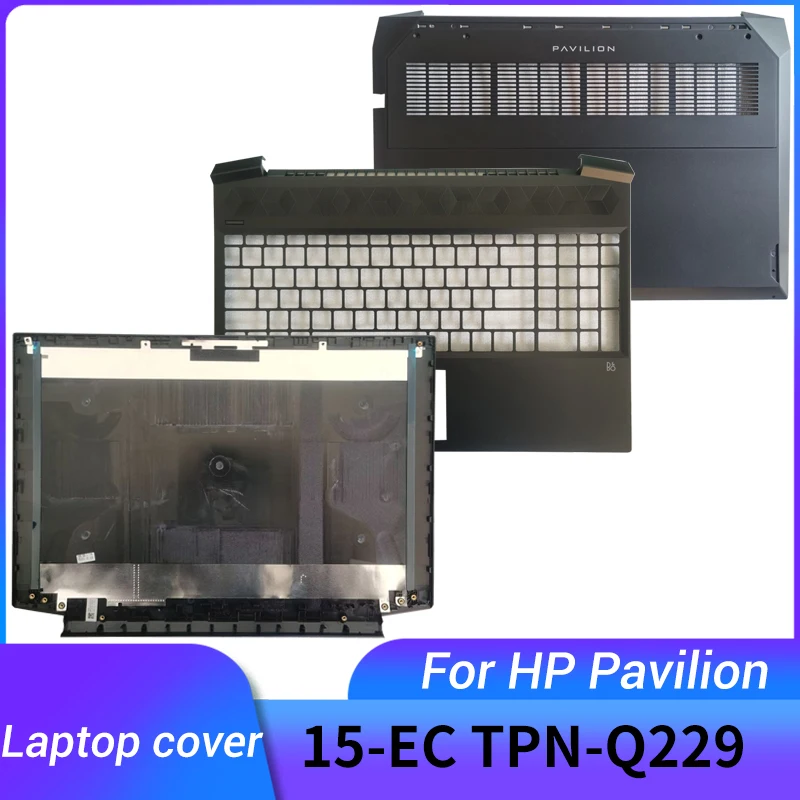 NEW FOR HP Pavilion Gaming 15 15-EC EC0013DX TPN-Q229 laptop LCD Back Cover/Palmrest Upper/BOTTOM CASE