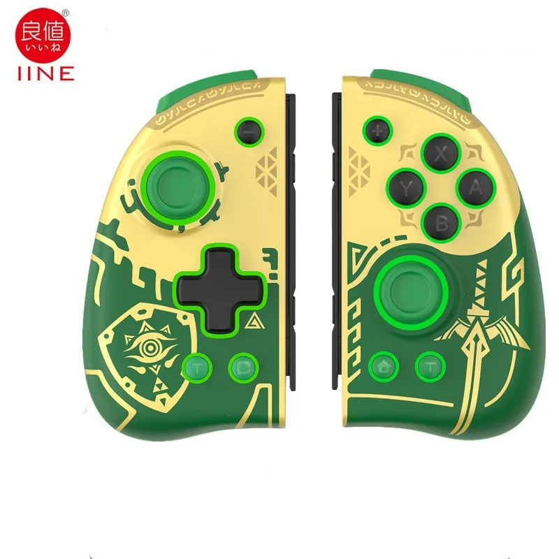 Imagem -06 - Elite Controller Handle com Bolsa de Armazenamento Iine Tears of The Kingdom Switch Split Gamepad L806 Golden Rocker