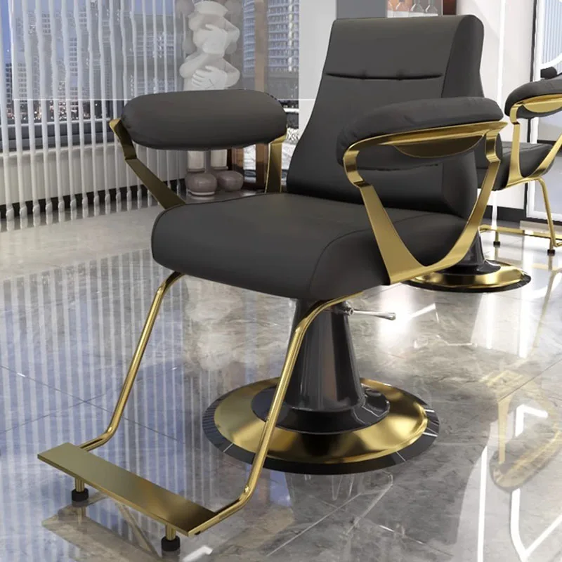 

Professional Hairdressing Chairs Aesthetic Beauty Salon Furniture Hydraulic Barber Stations Hair silla barberia Stylist Stool