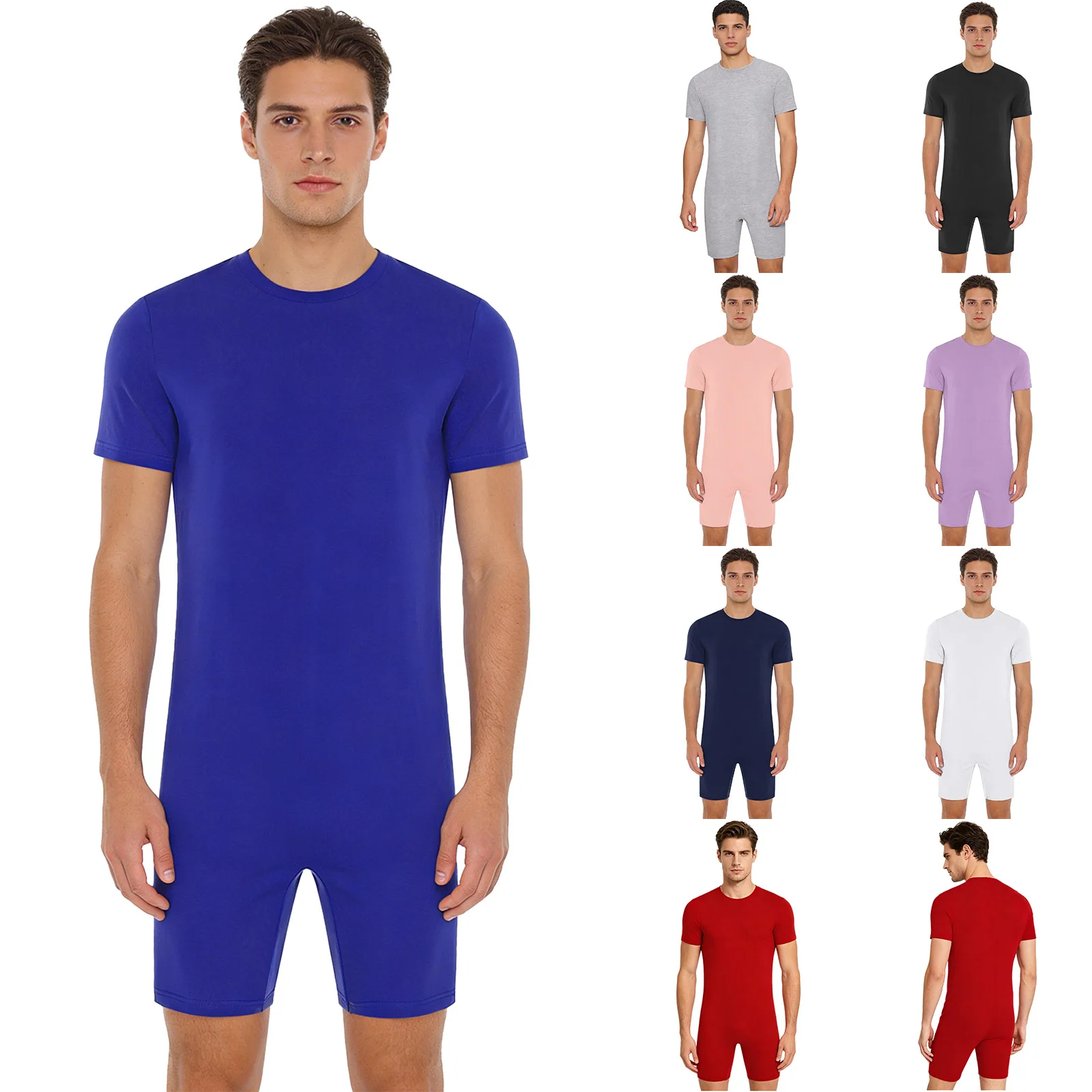 Men Women Special Needs Adaptive Clothing Elderly Alzheimer ASD Anti-Strip Jumpsuit Back Zipper Bodysuit Daily Wear Homewear