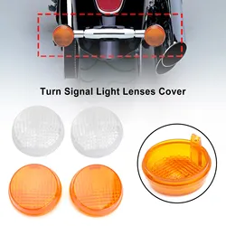 Artudatech Turn Signal Light Lenses Cover For Honda Shadow Spirit VT750 Vulcan VN Nomad 1600