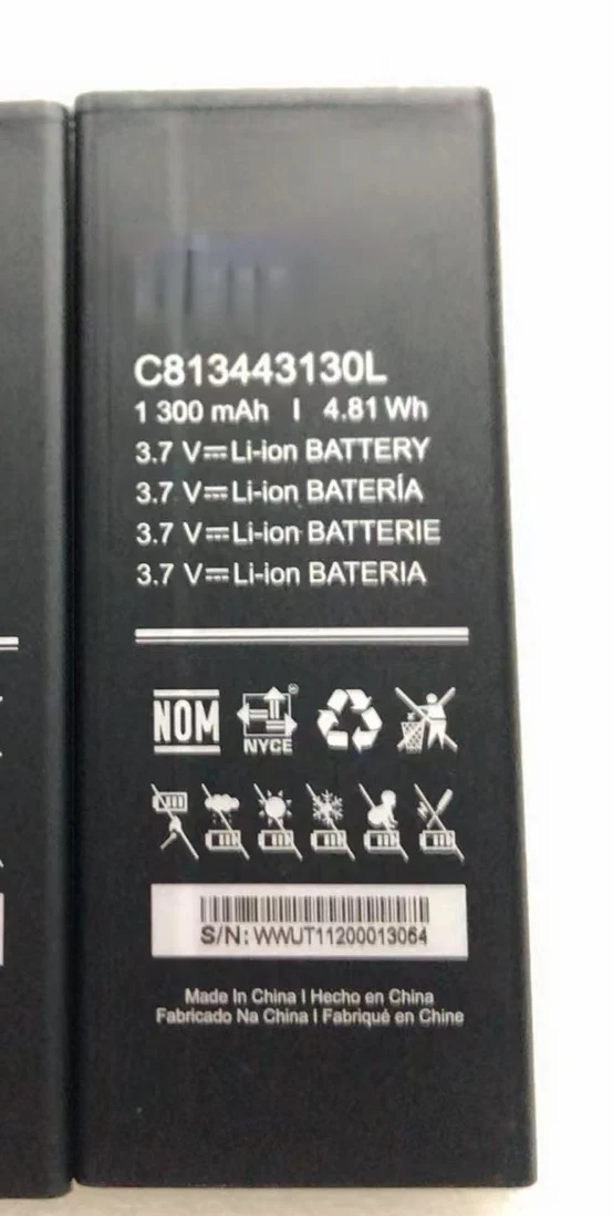 

Original New Battery for BLU Advance L5 L4 Advance A4 2019 A410U Advance L4 L5 Fits C813443130L 1300mAh/4.07Wh