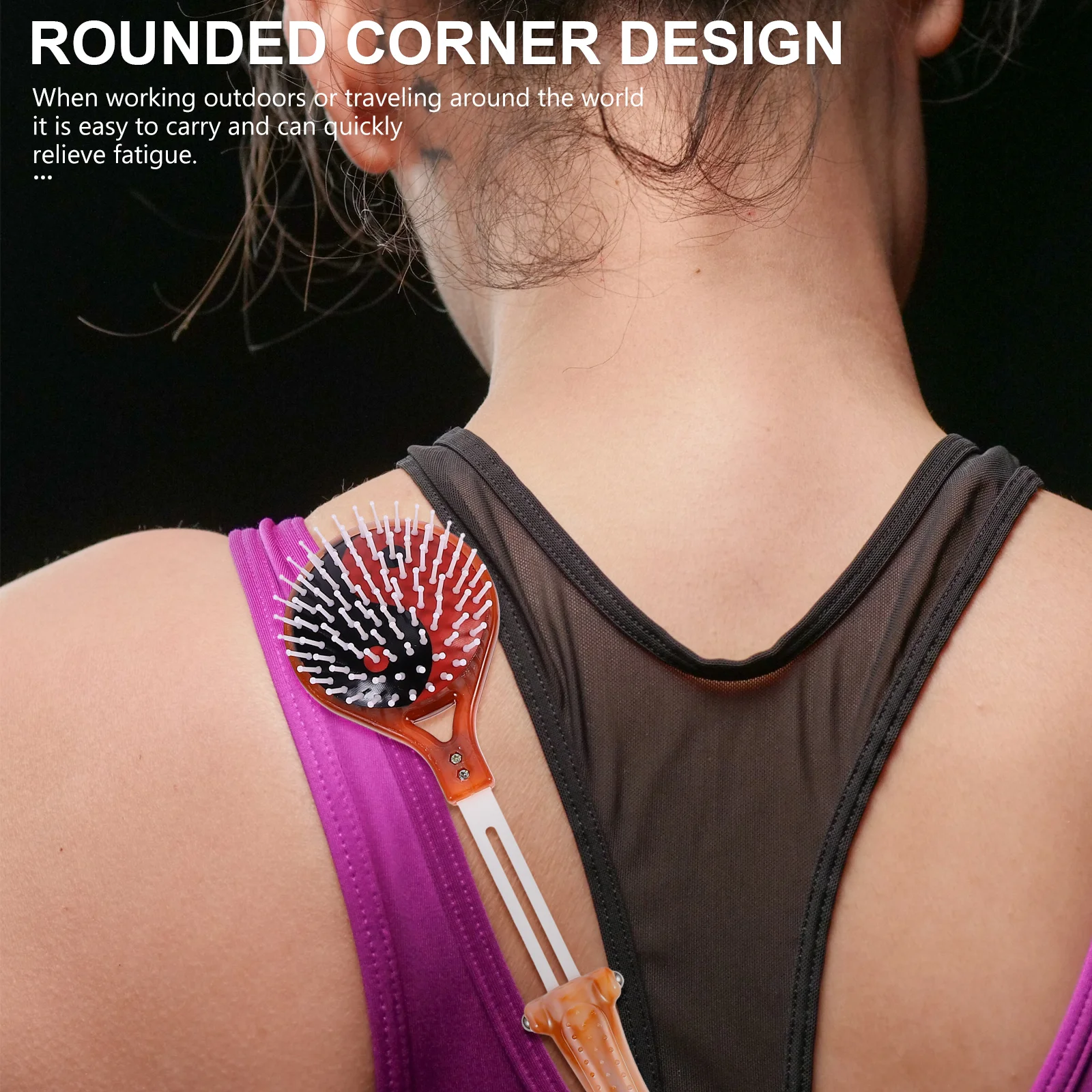 

1 комплект, многофункциональный массажный молоток, скребок для спины, массажер для стука тела для шеи, плеч, спины, релаксации мышц, портативный