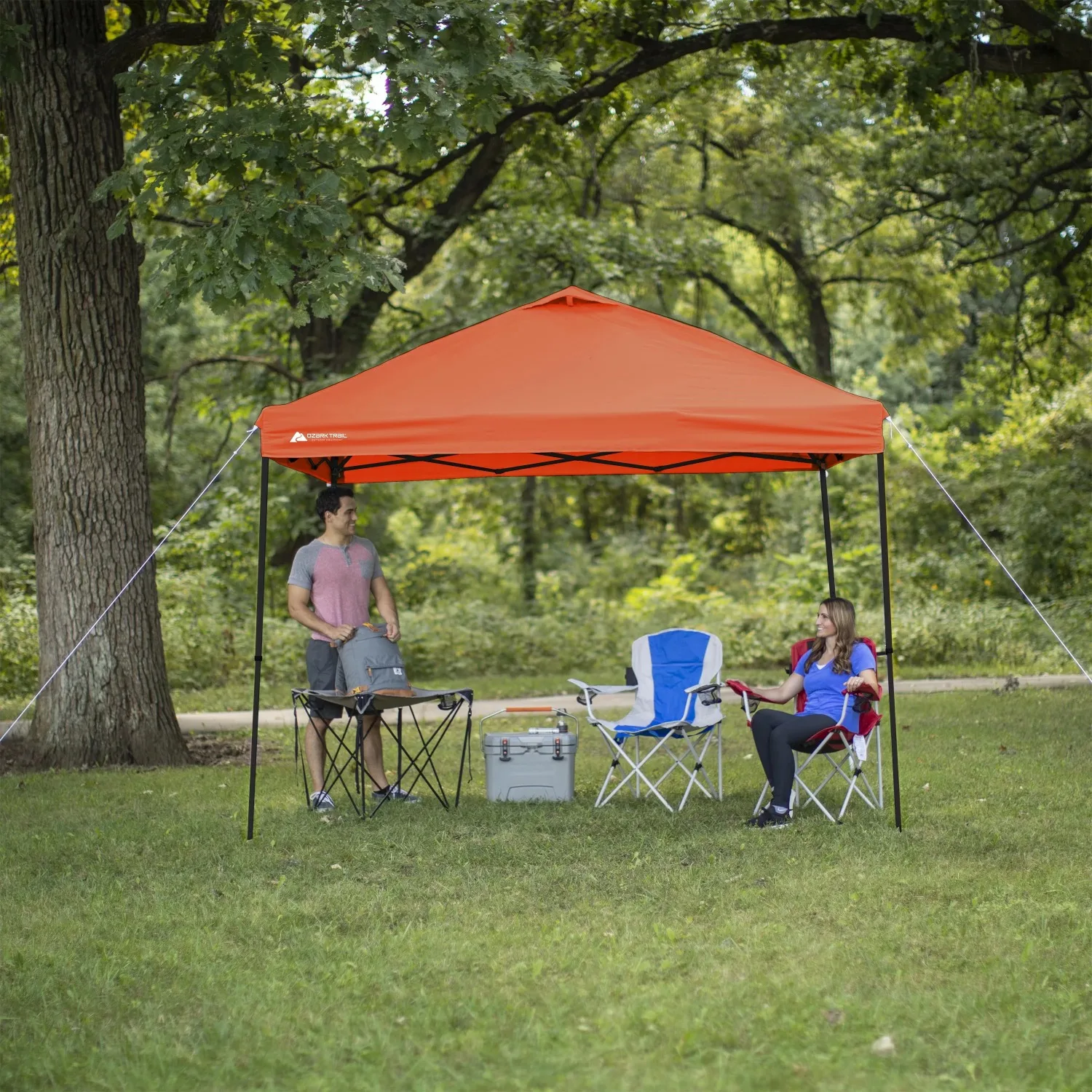 Ozark Trail 10' x 10' Orange Instant Outdoor Canopy