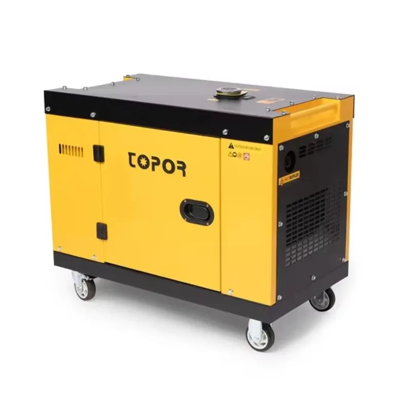 Self-sold Silent Diesel Generator Quality 50/60Hz 220/380V Rated Voltage