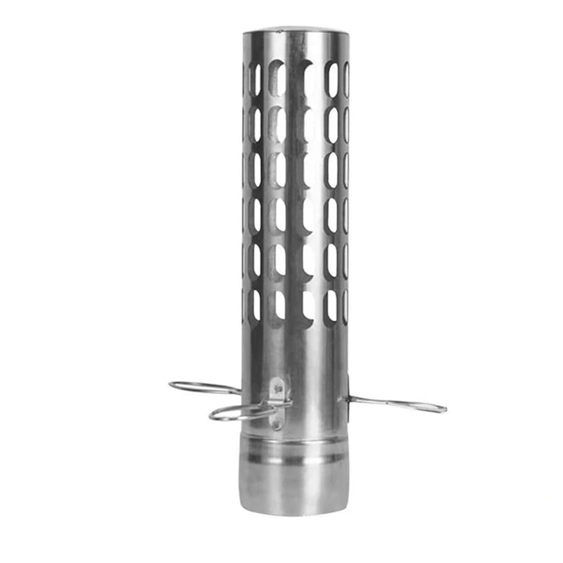 Outdoor Stove Chimney Pipe Stainless Steel Camping Wood Fire Heating Stove Boiler Exhaust Pipe Smoke Tube Accessories Parts