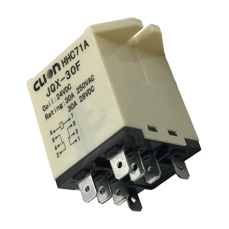 ABKO-Clion HHC71A For Dc& AC Models-For Industrial Use High-Power Relay-30A Flange Type