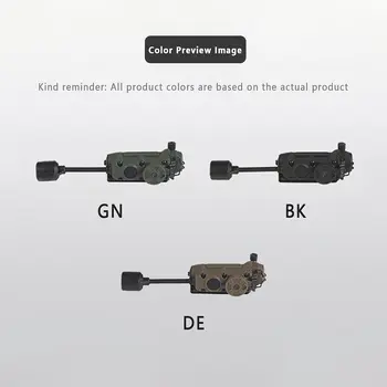 戰術側旋頭盔燈頻閃燈紅/綠/藍/白/紅外線頭戴式敵我辨識燈狩獵釣魚輔助LED手電筒 10 最佳銷售 頭盔燈戰術 - №9