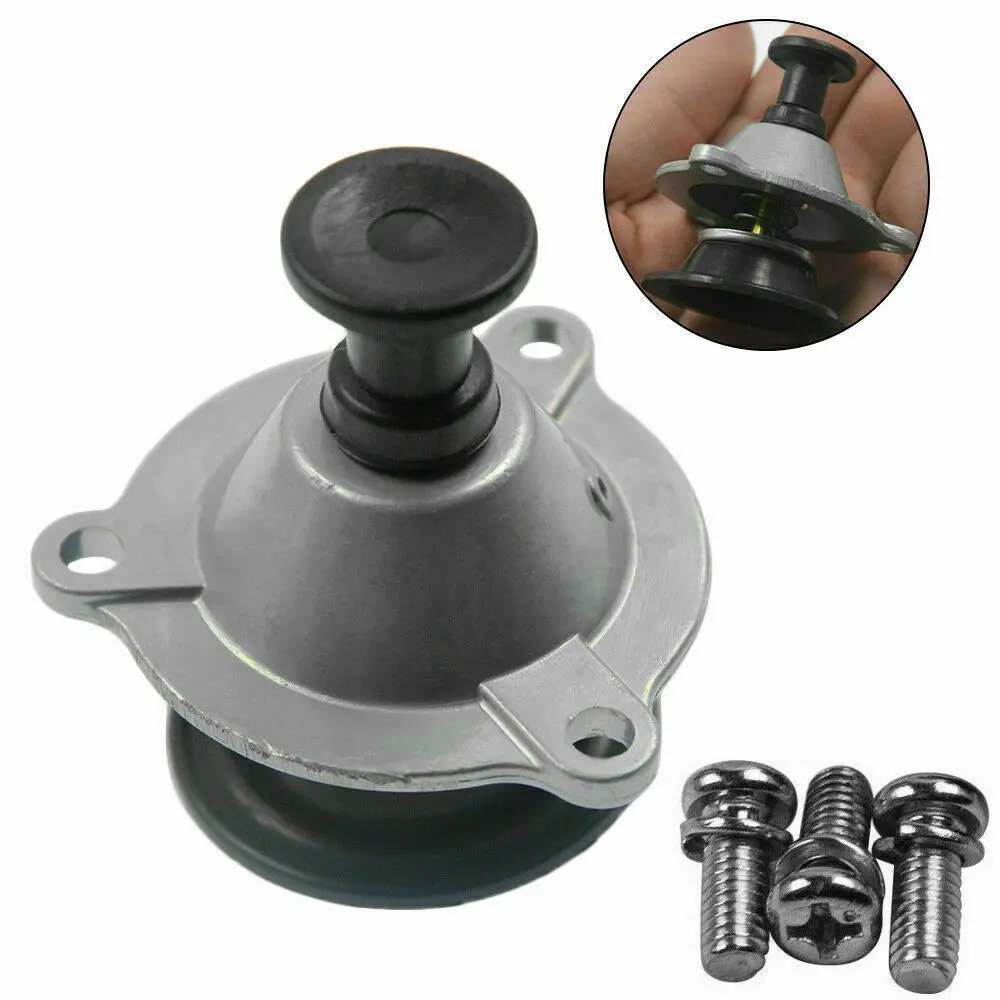 For Suzuki for primer Pump Cover Pump Cover 47 Mm / 1.85 Inch Accessories Aluminum Carburettor Parts Silver + Black