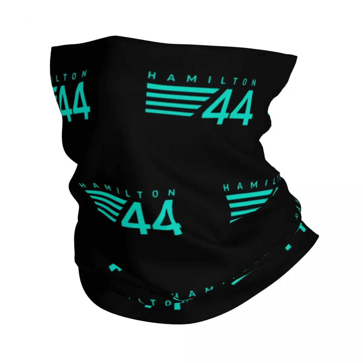 Lewis Hamilton 44 - F1 Bandana Neck Gaiter Printed Mask Scarf Warm Headband Riding For Men Women Adult Windproof