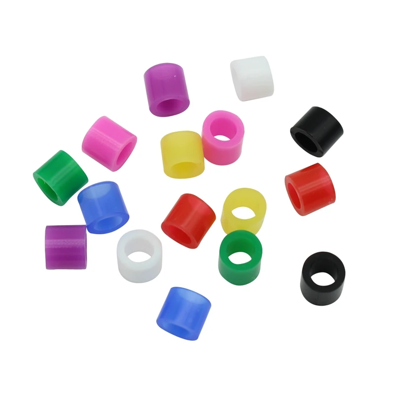 

2000 шт., круг для идентификации зубов, многоцветные кольца с кодом, автоклавируемый ортодонтический силиконовый инструмент, инструменты для ухода за полостью рта