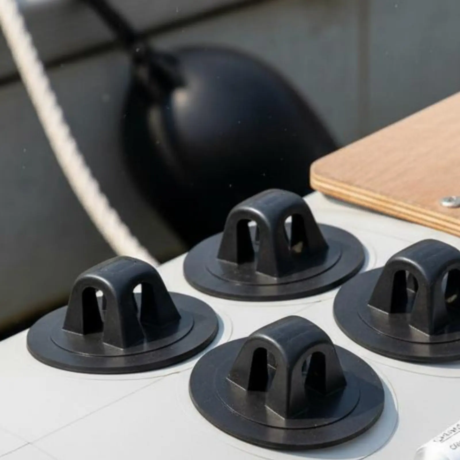 Image 4: Support de moteur pour bateau gonflable, support robuste pour moteur hors-bord de bateau pneumatique, support d'hélice pour bateau en caoutchouc, accessoire de navigation robuste