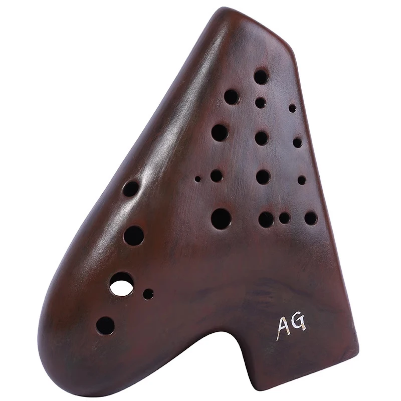 

Yadi Triple Ocarina Alto G AG Professional Ocarina Vintage Ceramic Ocarinas Music Flute Traditional Orff Instruments Nice Gifts