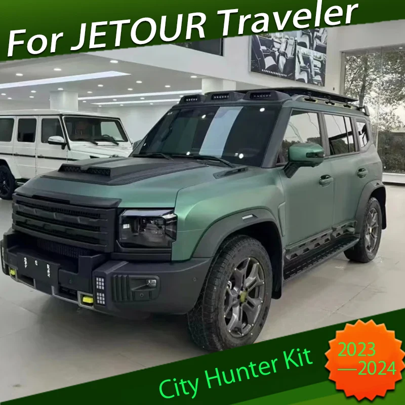 High Quality City Hunter Kit Suitable for Chery JETOUR Traveler T2 2023+ Modification Car Exterior Decoration Accessories