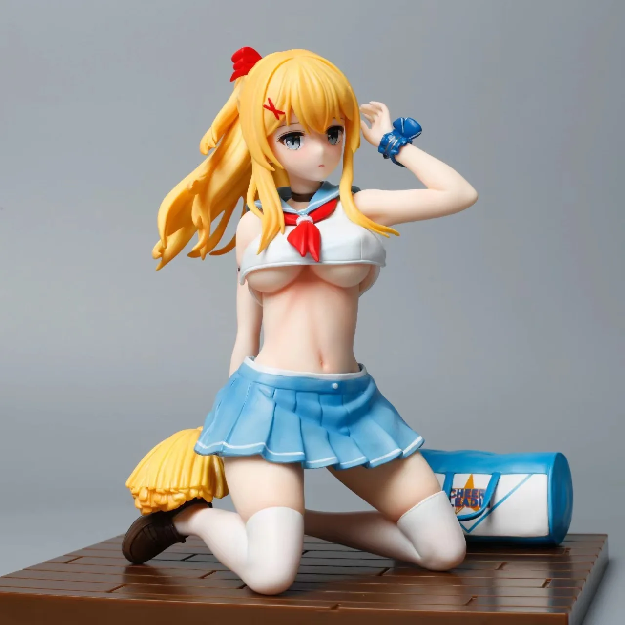 17cm SkyTube Mizuhara Maria Sexy Girls Anime 1/6 Figurine Cheerleader Girl Pvc Figure Toy Doll