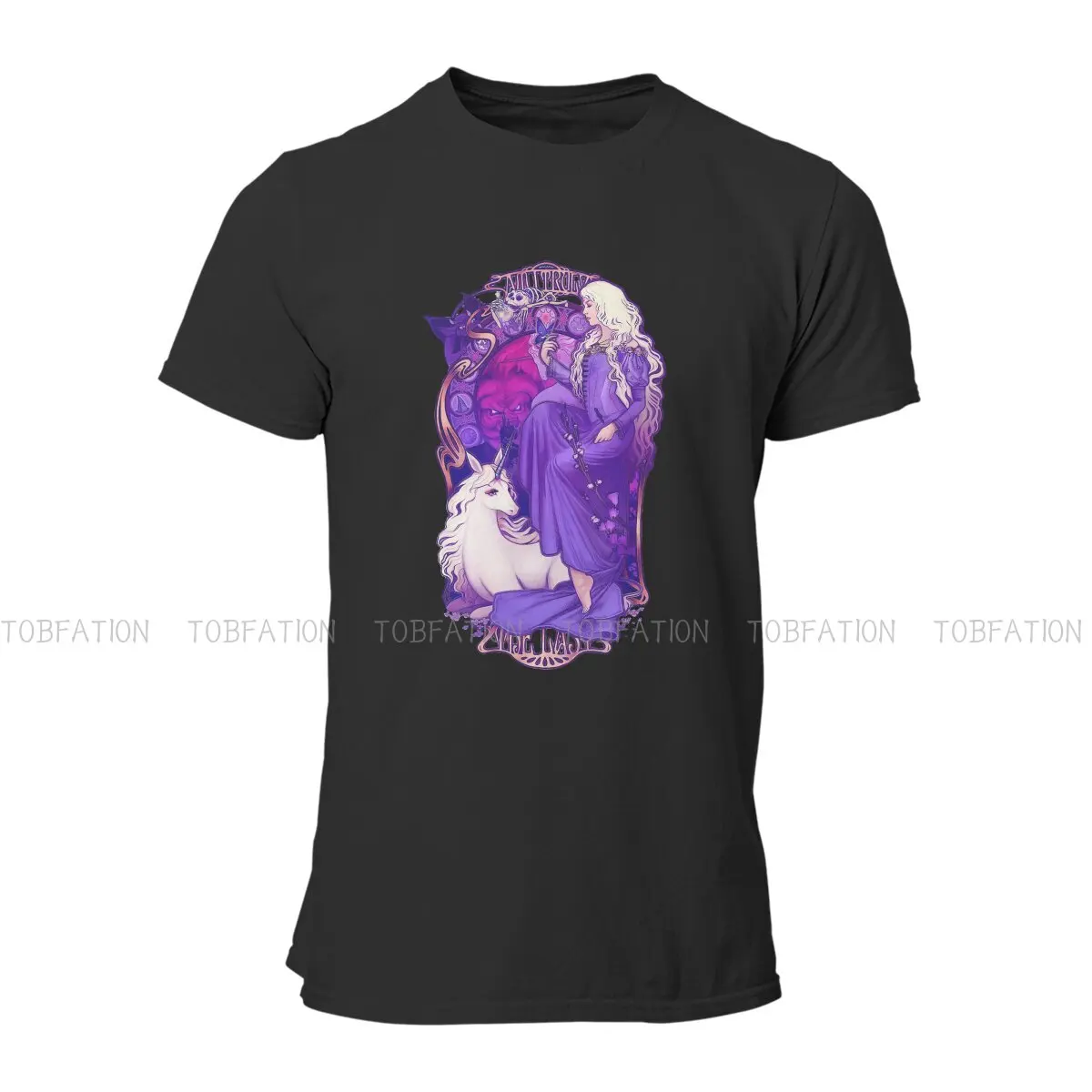 Truly  Hip Hop TShirt The Last Unicorn Peter S. Beagle Magic Printing Tops Leisure T Shirt Male Tee Special Gift Clothes