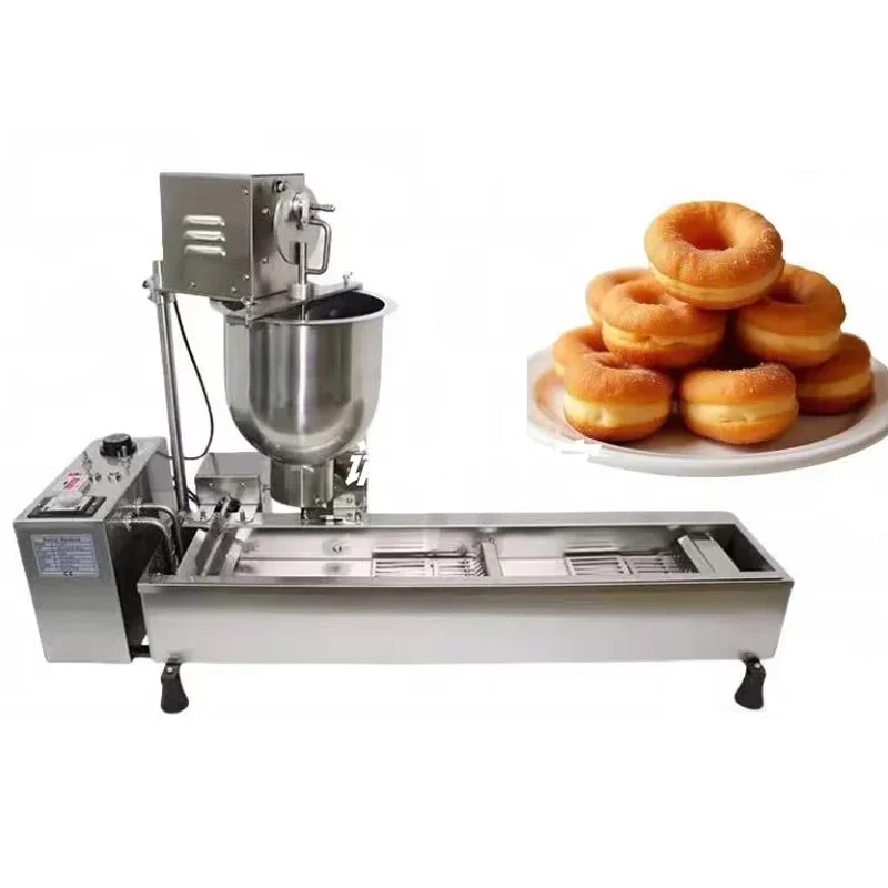Cooking Equipment Commercial Electric Donut Maker Spherical Cake Fryer Automatic Counting