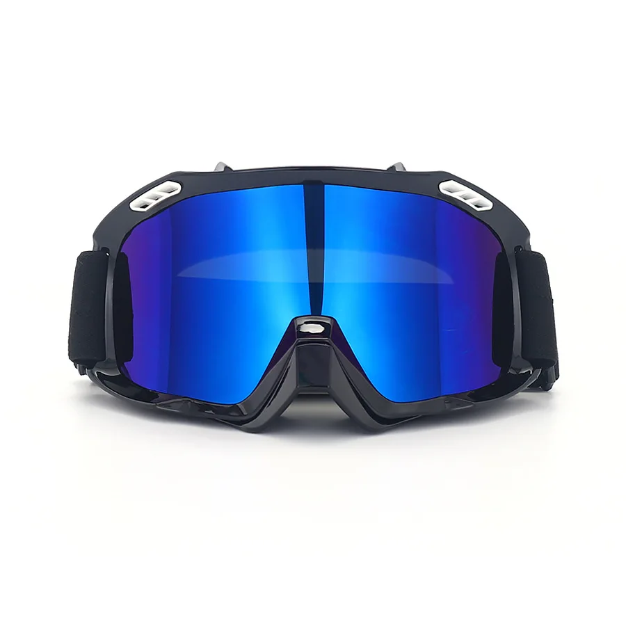 Motocross Dust‑Resistant Helmet‑Fit Goggles, Wind‑Shield Anti‑Scratch Dirt Bike Enduro Motorcycle Off‑Road Riding Eyewear