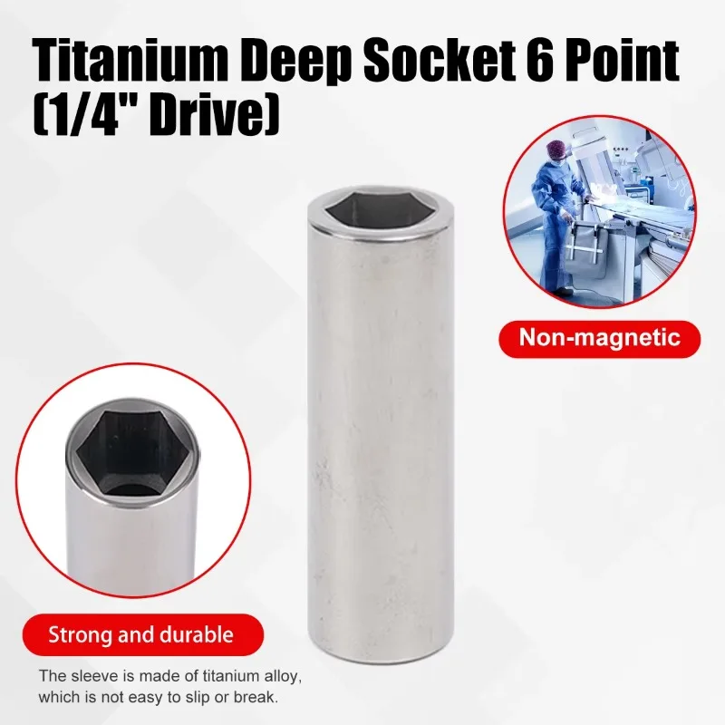 T115406 High-quality, Corrosion-resistant, Professional-grade Titanium Sockets for Durability