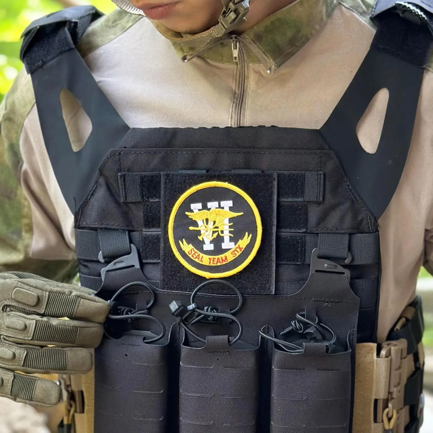 Taktisches MOLLE-Patch-Board, Montageplatte für Abzeichen, Moral-Patches, MOLLE-Patch-Panel, MOLLE-System für die Jagd