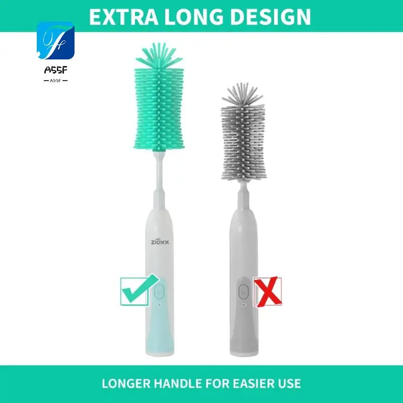 

A55F-Automatic Electric Bottle Brush Set With UV Sterilization - Multicolor, Cross-Border Exclusive
