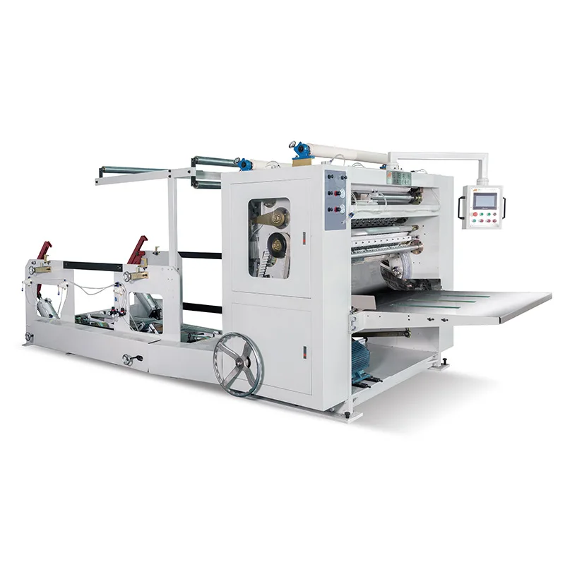 Equipo de Producción Automática de Tela No Tejida MY-HCJ 5P, Máquina para Toallas Faciales, Máquina Plegadora de Tela No Tejida, Producción de Toallitas Suaves de Algodón