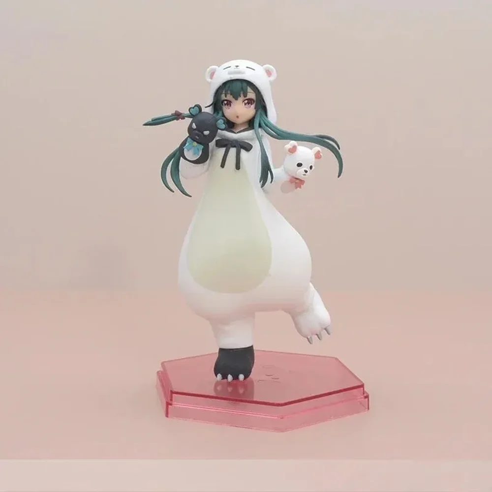 أنيمي يونا الشكل كوما كوما الدب المنبثقة موكب المقتنيات Kawaii الفتيات نماذج PVC التماثيل الزخرفية ألعاب الدمى الهدايا