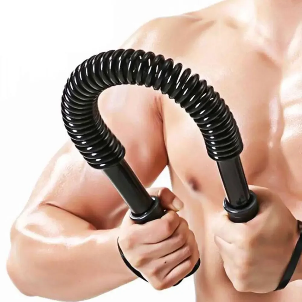 20KG brazo pecho fuerza entrenamiento primavera potencia Twister Bar desarrollador hombres herramientas Oficina adulto deporte Fitness Hosue ejercicio mancuerna