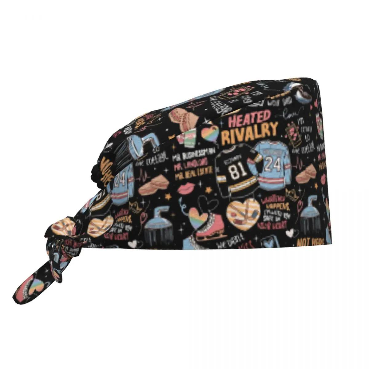 Gorro Quirúrgico Térmico Unisex para Enfermeras, Gorro Médico Casual Ajustable para Mujer, Gorro de Trabajo para Cabello Largo