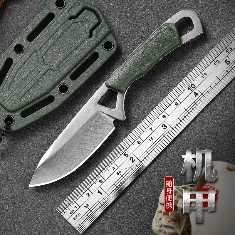 

New mini knife EDC necklace knife outdoor multifunctional tactical neck knife portable camping