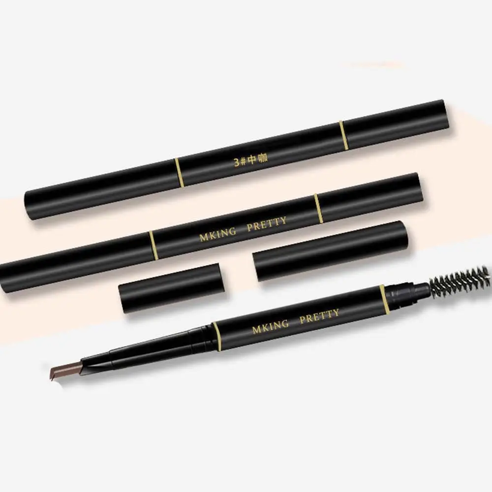 Rotating Eyebrow Brush Long Lasting Waterproof Brow Enhancers Automatic Eyebrow Pencil Brow Tint Tool Brow Definer Eyebrow Pen