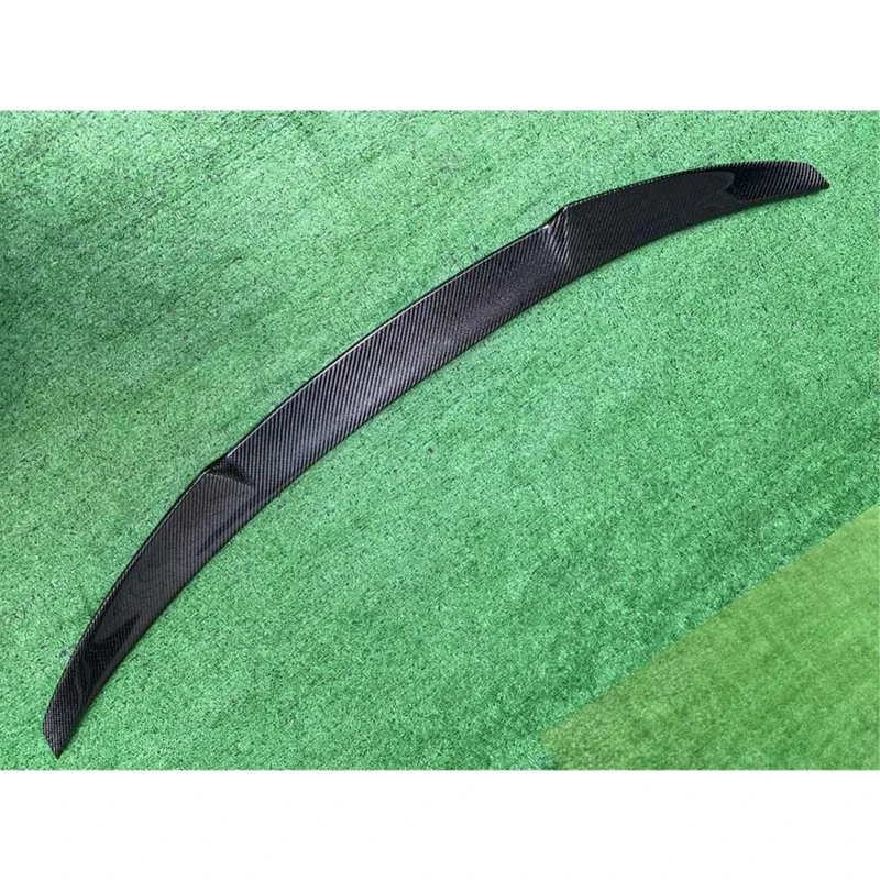 For Mercedes Benz E Class W213 E63 E300 E350 Carbon Fiber Tail fins Rear Trunk Spoiler Guide Wing Rear Wing Car Trunk Diverter