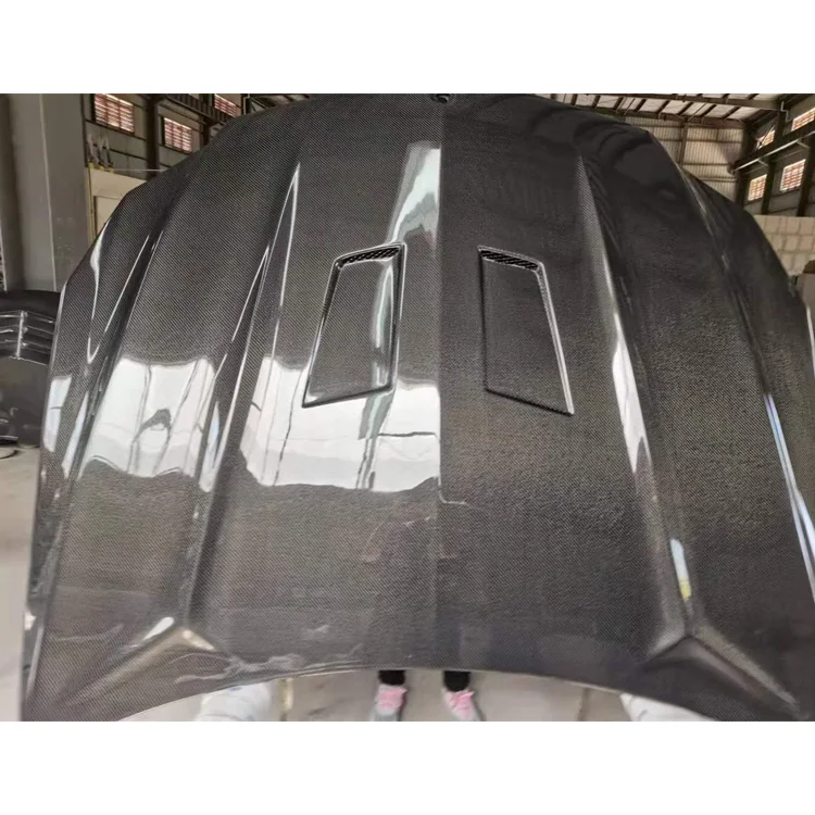 جودة عالية 507 نمط W207 غطاء محرك السيارة من ألياف الكربون لمرسيدس C207 E الفئة أغطية ألياف الكربون بونيه 2009-2016 #5