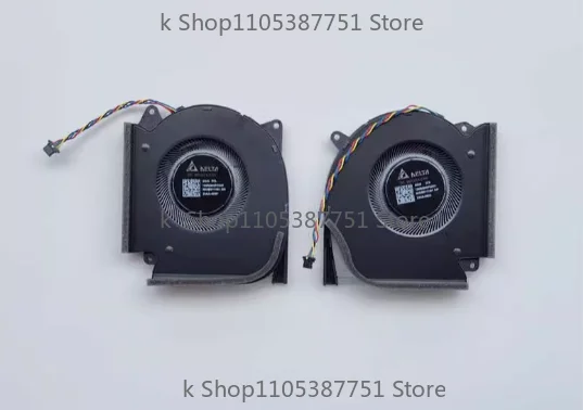 k+New Original Laptop CPU GPU Cooling Fan for ASUS ROG Strix G713RC G513RC 13NR0850P01021/2021 NS85C59-21J09 21J10 5V 0.50A