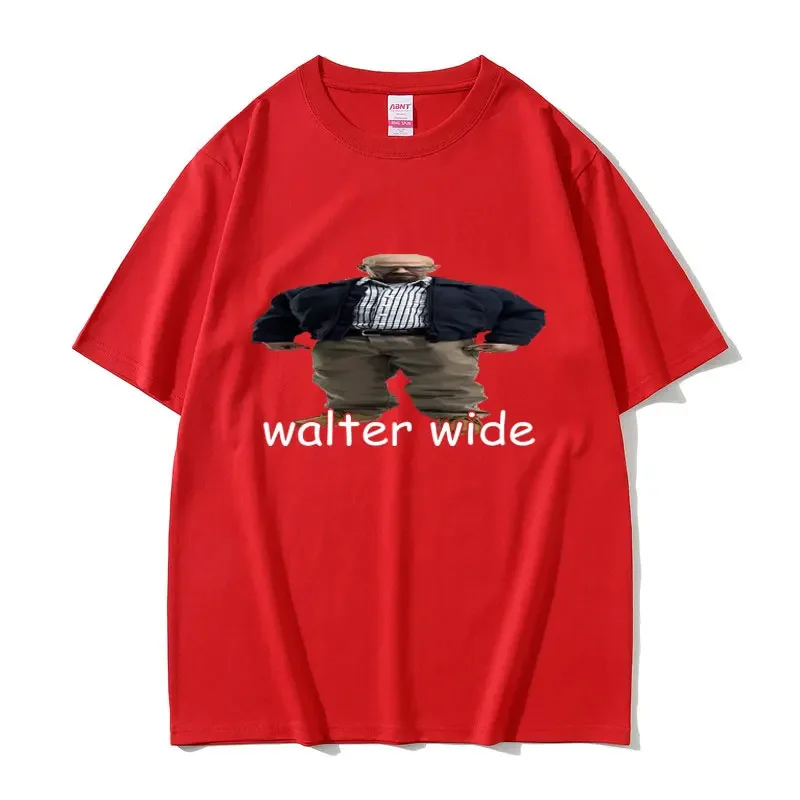 Funny Walter Wide Breaking Bad Walter Graphic T Shirt Summer Men