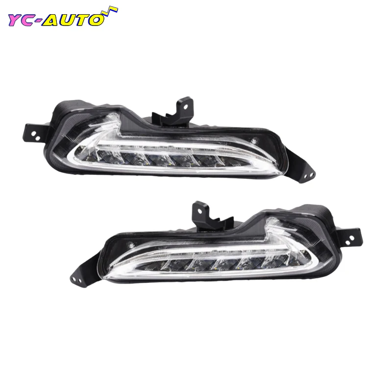 

For Changan Alsvin 2018 Front Bumper Fog Light LED Daytime Driving Running Fog Light Car Accessories