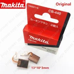 Original Makita Carbon Brushes CB-440 for DTD146 DTD140 DHP456 DHP458 DDF482 DHP482 DTW251 BHP451 BHP452 BFS450 BFR750 BHP454