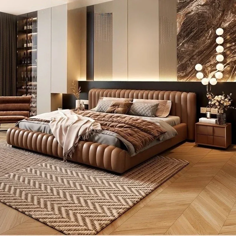 180X200cm queen frames with headboard bedroom complete furnituretable luxury king size double beds full marriage bedrooms