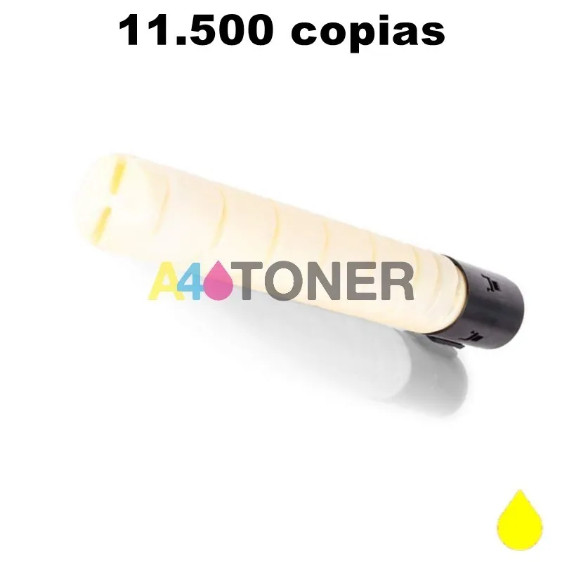 Lexmark 76C00Y0 yellow compatible toner cartridge A4toner.com