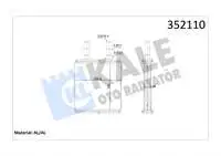 

Heater radiator for 352110