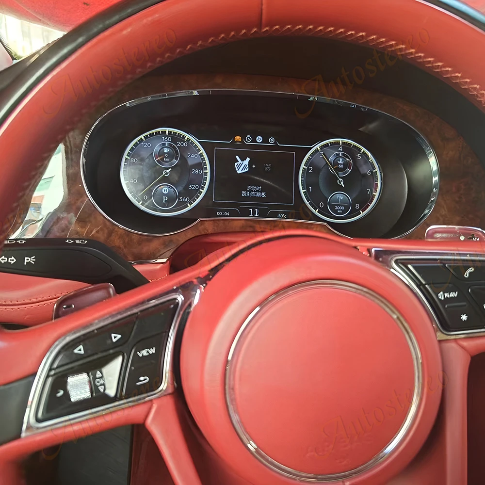 

Для Bentley Flying Spur Continental GT автомобиль Navihua обновление ЖК-дисплея приборная панель Linux система авто спидометр авто инструмент